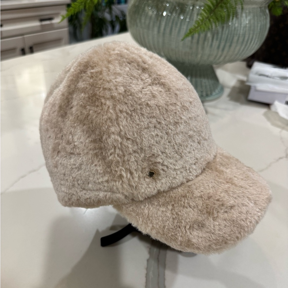 Kate Spade Plush Tan Cap